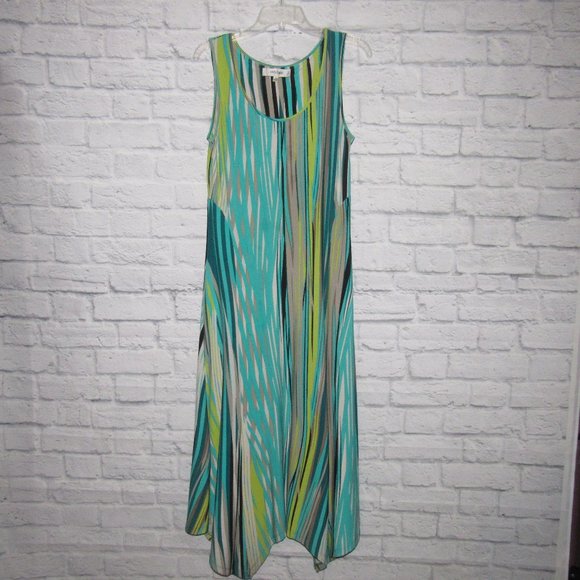 Jones Studio Sleeveless Maxi Dress Size M - Picture 1 of 6